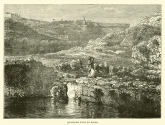 Jerusalem von En Rogel aus