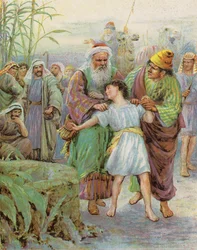 Joseph in die Gefangenschaft verkauft