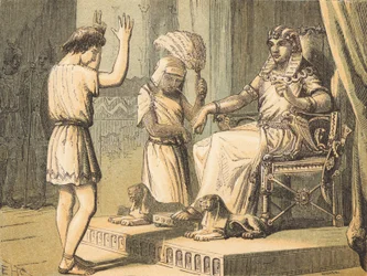 Joseph vor dem Pharao