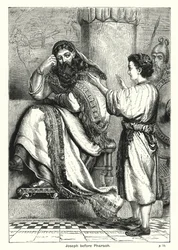 Joseph vor dem Pharao