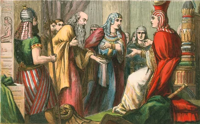 Joseph vor dem Pharao