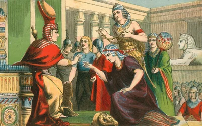 Joseph wird Herrscher über das Land Ägypten