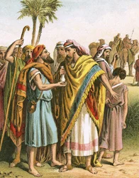 Joseph wird an die Ismaeliten verkauft