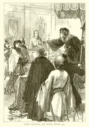 Richter Gascoigne und Prinz Heinrich, 1413