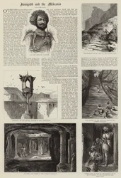 Junagadh und die Mekranis (Gravur)