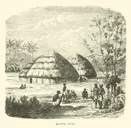 Kaffir-Hütten