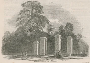 Kensington Gardens, Neue Tore, Bayswater Road, London