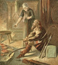 König Alfred und die Kuchen