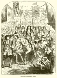 König Karl II. betritt London