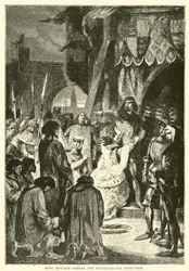 König Edward befiehlt die Hinrichtung der Bürger