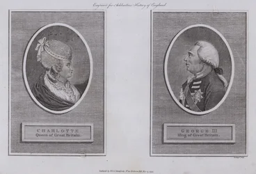 König Georg III. und Königin Charlotte