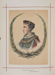 König Heinrich V. (Illustration aus 