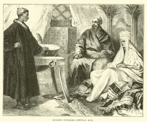 Kirgisisches Interieur, Zentralasien