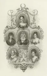 L E Landon, Mrs Opie, Hannah More, Lady Blessington, M R Mitford, Mrs Norton