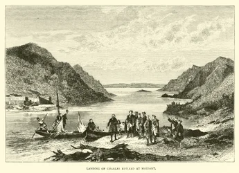 Landung von Charles Edward in Moidart