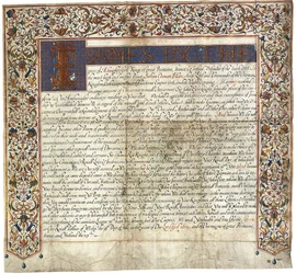 Brief an Sultan Osman Han von König James VI & I