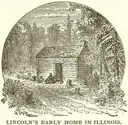 Lincolns frühes Zuhause in Illinois