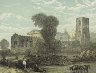 Llandaff Kathedrale, Nordostansicht