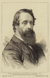Lord Frederick Charles Cavendish, MP (Gravur)