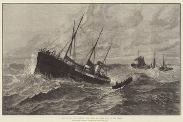 Verlust der Clan Macduff, Boot von der Upupa geht zur Rettung