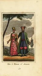 Mann und Frau aus Armenien