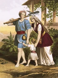 Der Mensch geht hinaus zu seiner Arbeit und zu seiner Mühe bis zum Abend