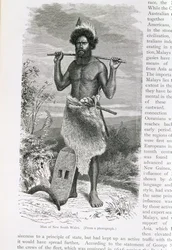 Mann aus New South Wales, aus 