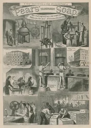 Fabrik für Pears Transparent Soap