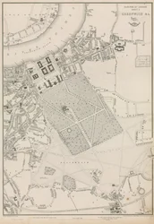 Karte von Greenwich und Umgebung, London