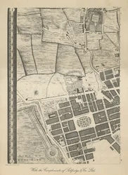 Karte des Westends von London