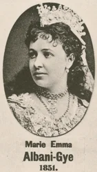 Marie Emma Albani-Gye (Gravur)