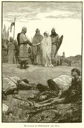 Hochzeit von Strongbow und Eva