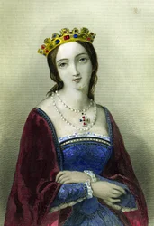 Maria I. von England, Tochter von Heinrich VIII., gedruckt von Henry G. Bohn, 1856
