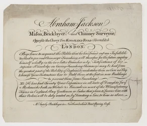 Maurer, Abraham Jackson, Visitenkarte