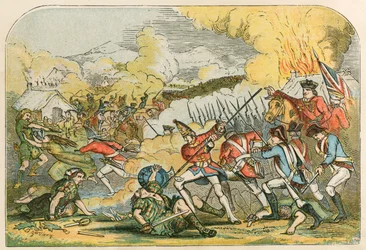 Massaker an den Highlandern durch den Herzog von Cumberland