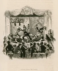 Melodrama im Royal Victoria Theater