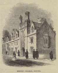 Merton College, Oxford (Gravur)