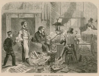 Mitternacht: Der Raum der Unterredakteure