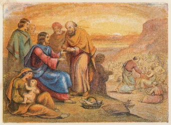 Das Wunder der Brotvermehrung und Fische