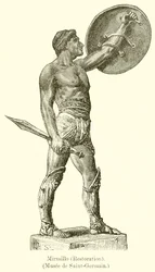 Mirmillo (Restauriert) (Museum von Saint-Germain)