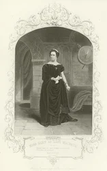 Miss Glynn als Lady Macbeth