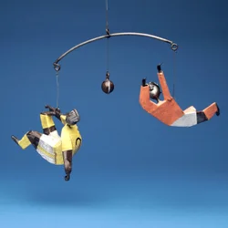 Mobile von Fußballspielern