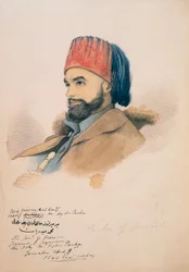 Mohammed Hayder, Pascha von Jerusalem, 1844
