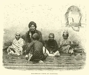 Mohammedanische Schule in Allahabad