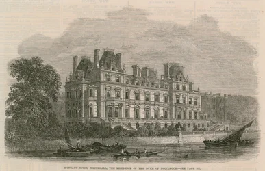 Montagu House in Whitehall