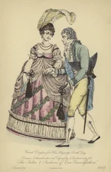 Morgenkleidung für Damen und Herren