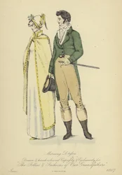 Morgenkleid für Damen und Herren