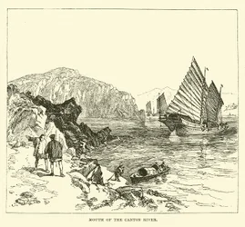 Mündung des Kantonflusses