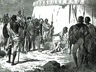 Mr. Rassams Interview mit König Theodor aus Cassell