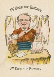 Herr Chop der Metzger